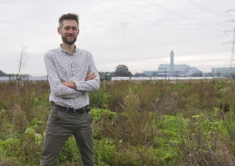 Landschapsarchitect nabij energiepark