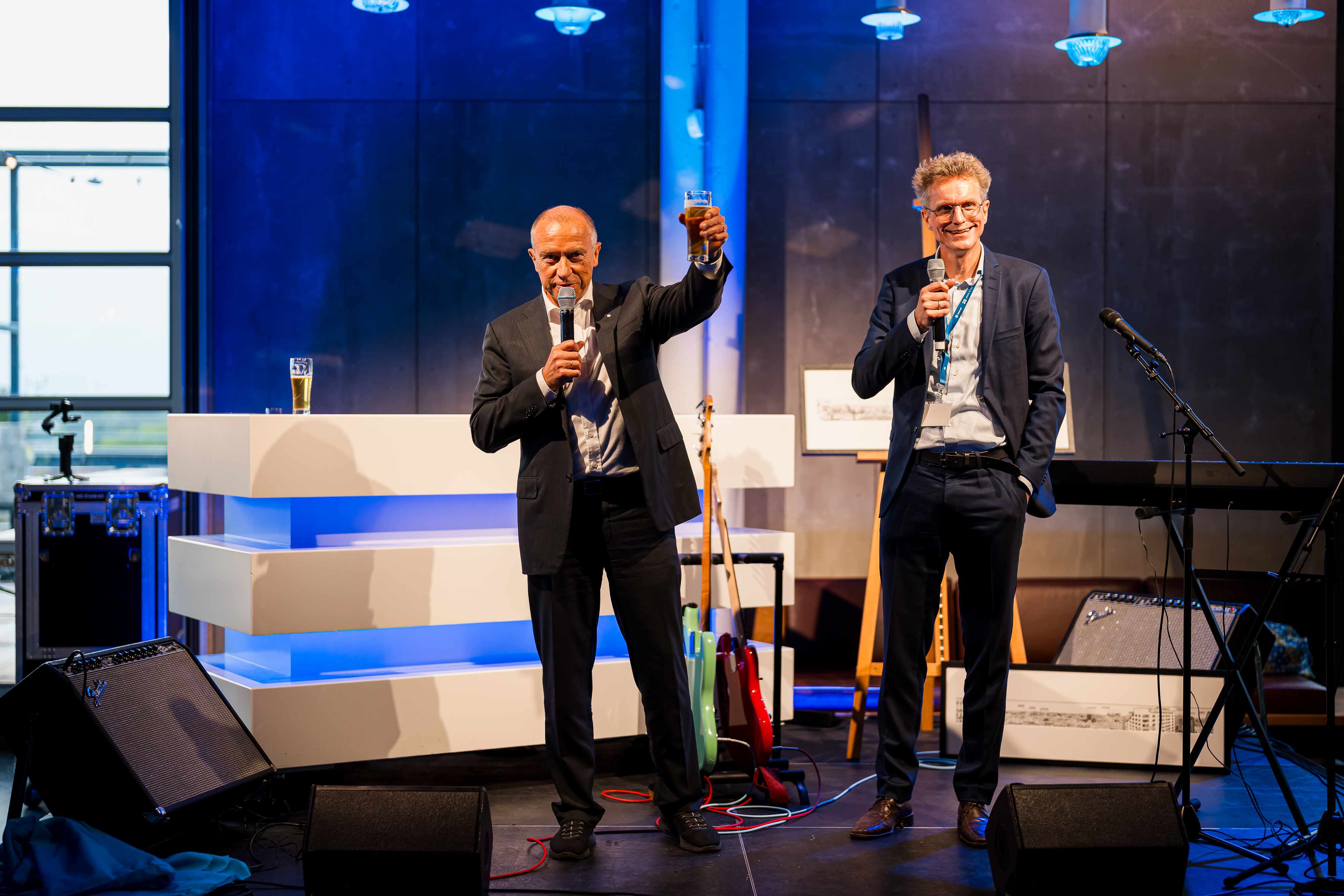 Statkraft's CEO bring out a toast