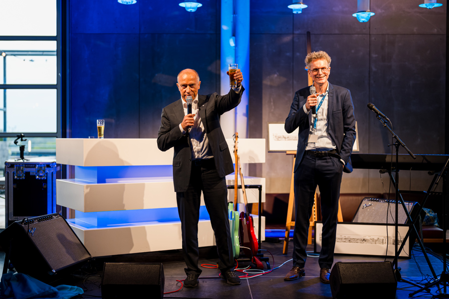 Statkraft's CEO bring out a toast