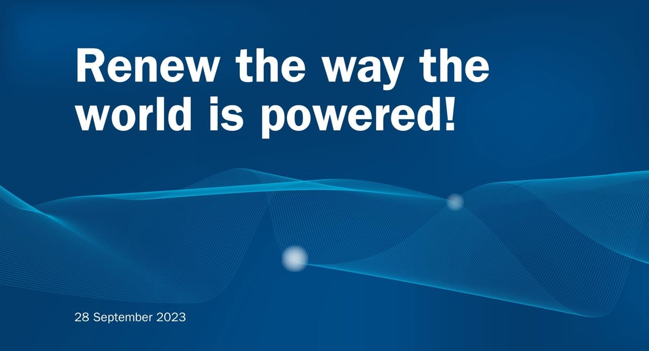 Renew the way the world is powered