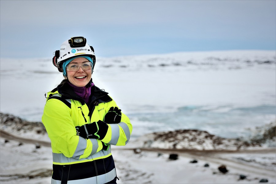 Projectmanager Waterkracht Siri Todnem voor het Nesjø stuwmeer