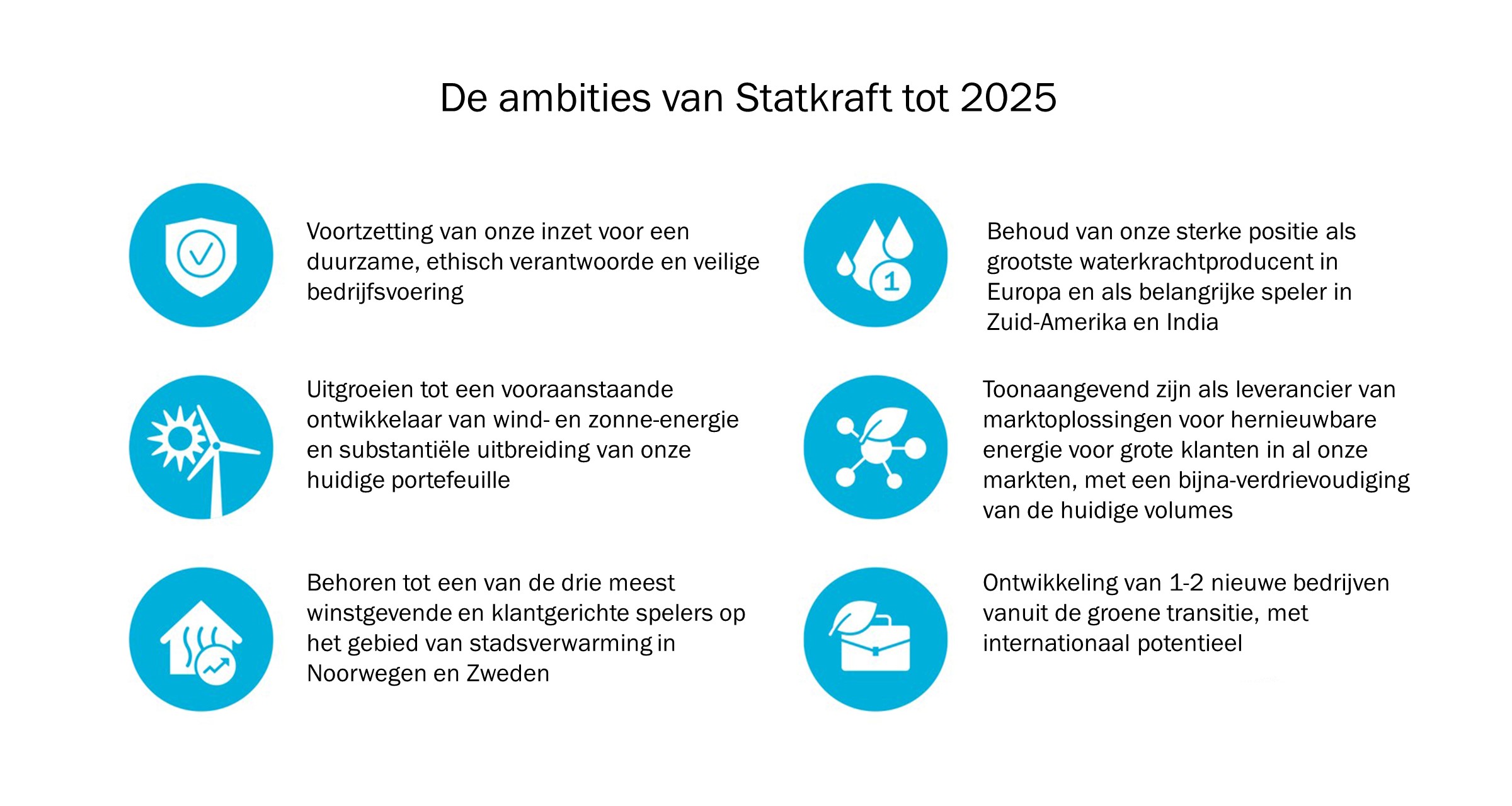 Graphic of strategic ambitions