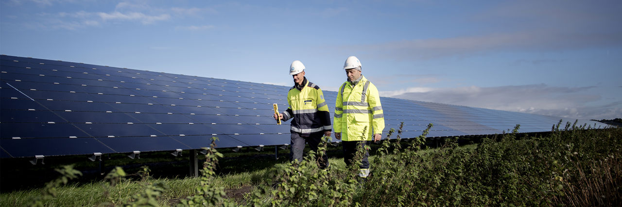 Statkraft Employees in Emmen solar park
