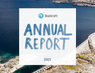 Cover of the Annual report 2021